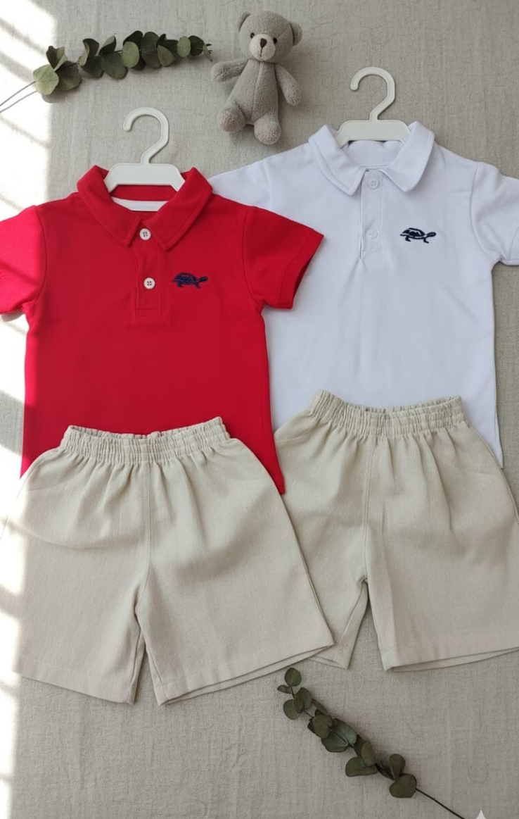 Conjunto Polo Tricoline