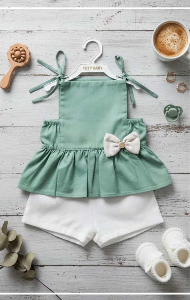 Conjunto Luxo Verde