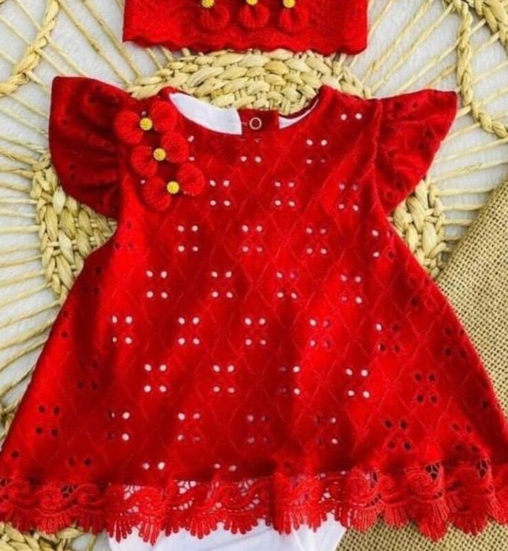 Body Vestido em Renda