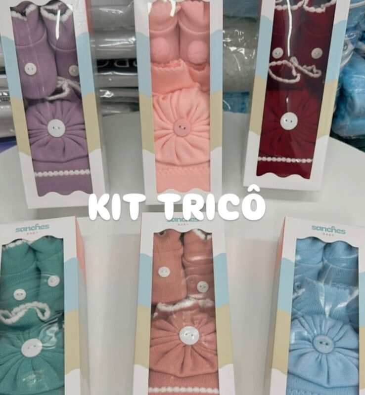 Kit Sanches em Tricô